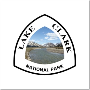 Lake Clark National Park and Preserve shield Posters and Art